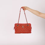 Chanel 2011 Caviar French Riviera Mini East West Tote - FashioNica