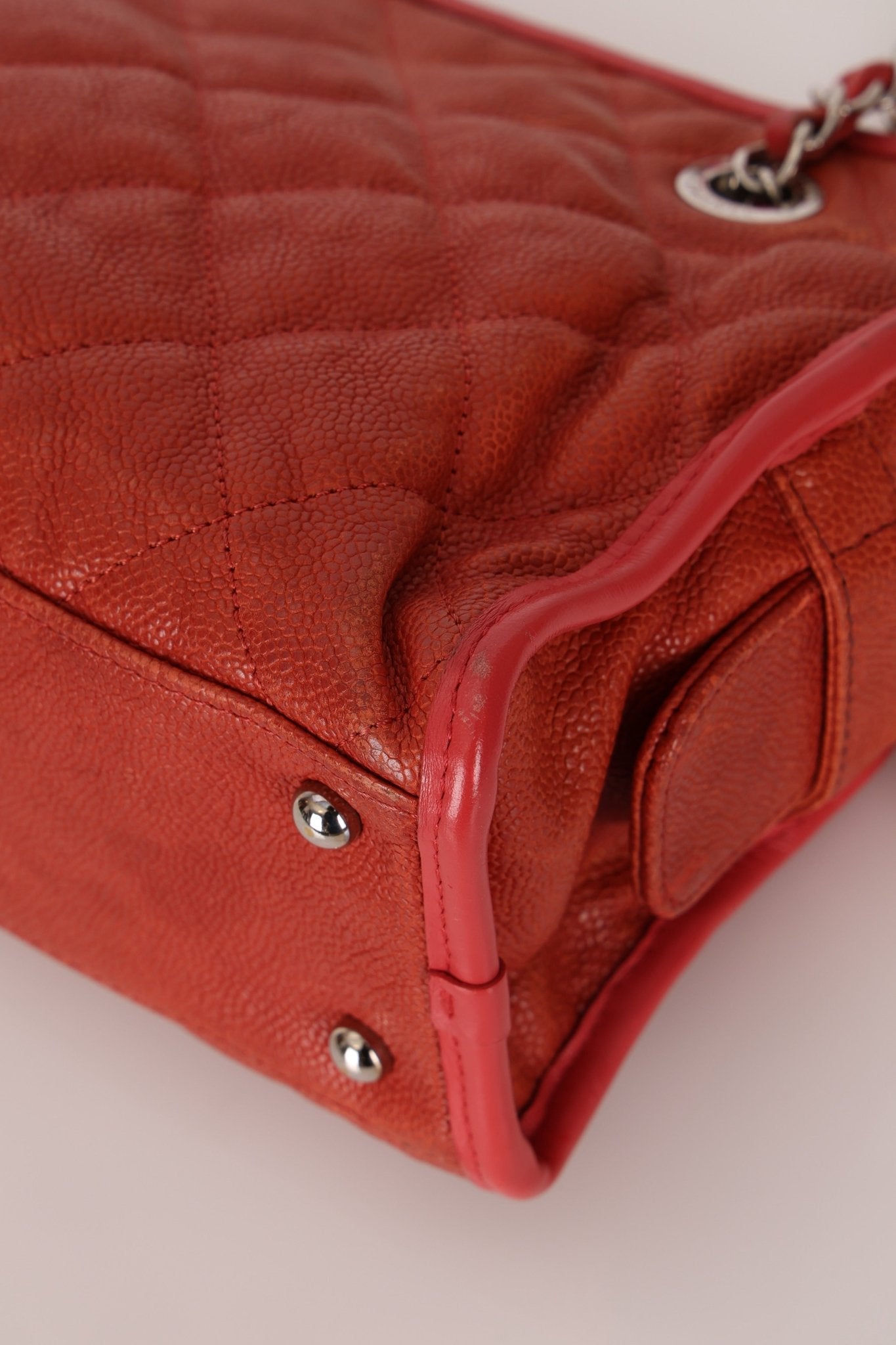 Chanel 2011 Caviar French Riviera Mini East West Tote - FashioNica