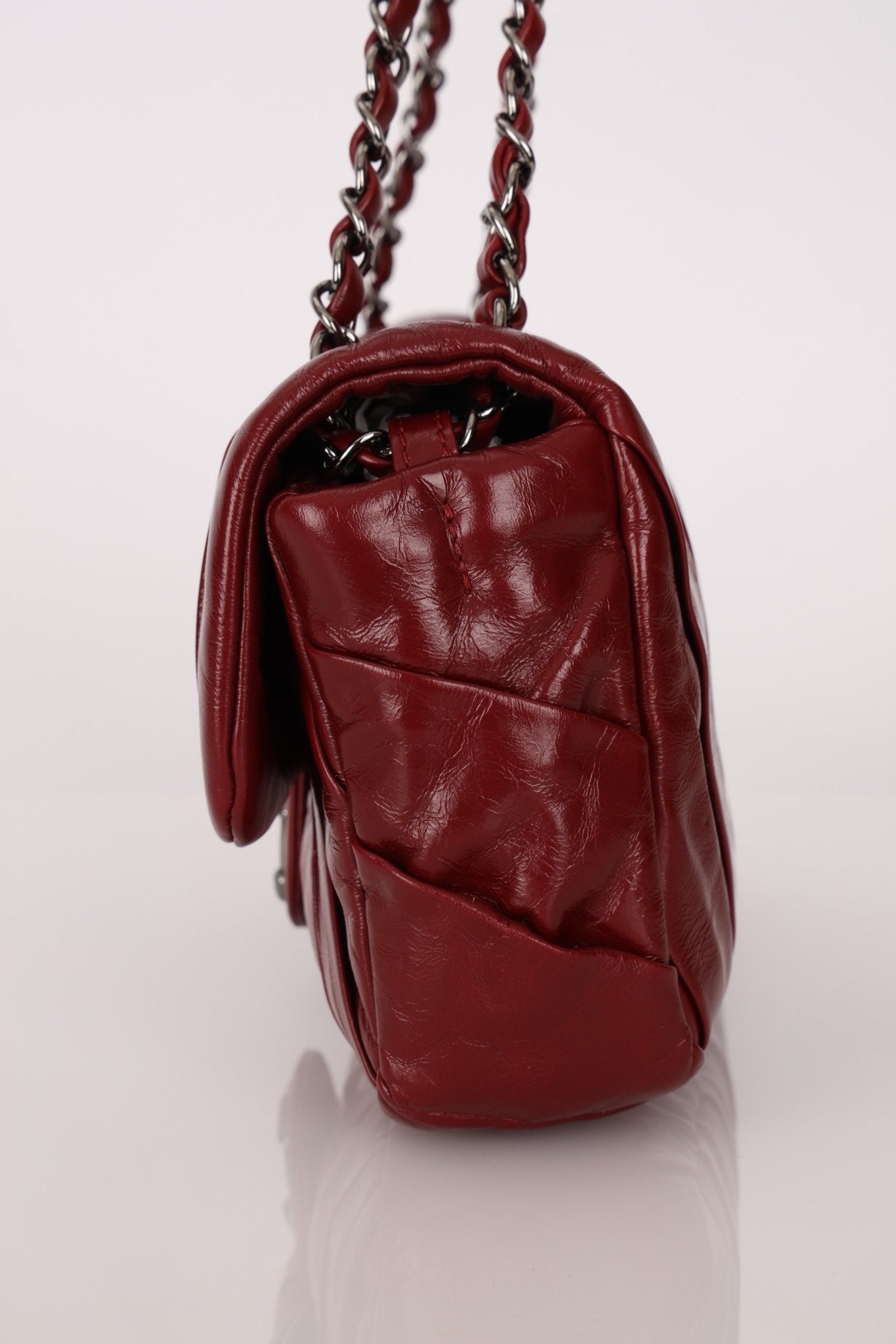 Chanel 2011 CC Glazed Twisted Medium Flap Bag - FashioNica
