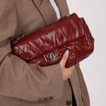 Chanel 2011 CC Glazed Twisted Medium Flap Bag - FashioNica