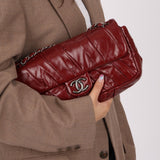 Chanel 2011 CC Glazed Twisted Medium Flap Bag - FashioNica