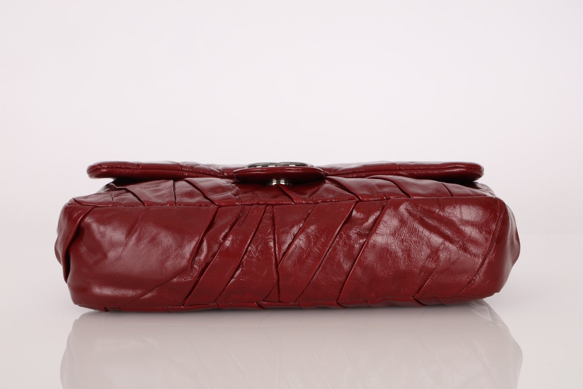 Chanel 2011 CC Glazed Twisted Medium Flap Bag - FashioNica