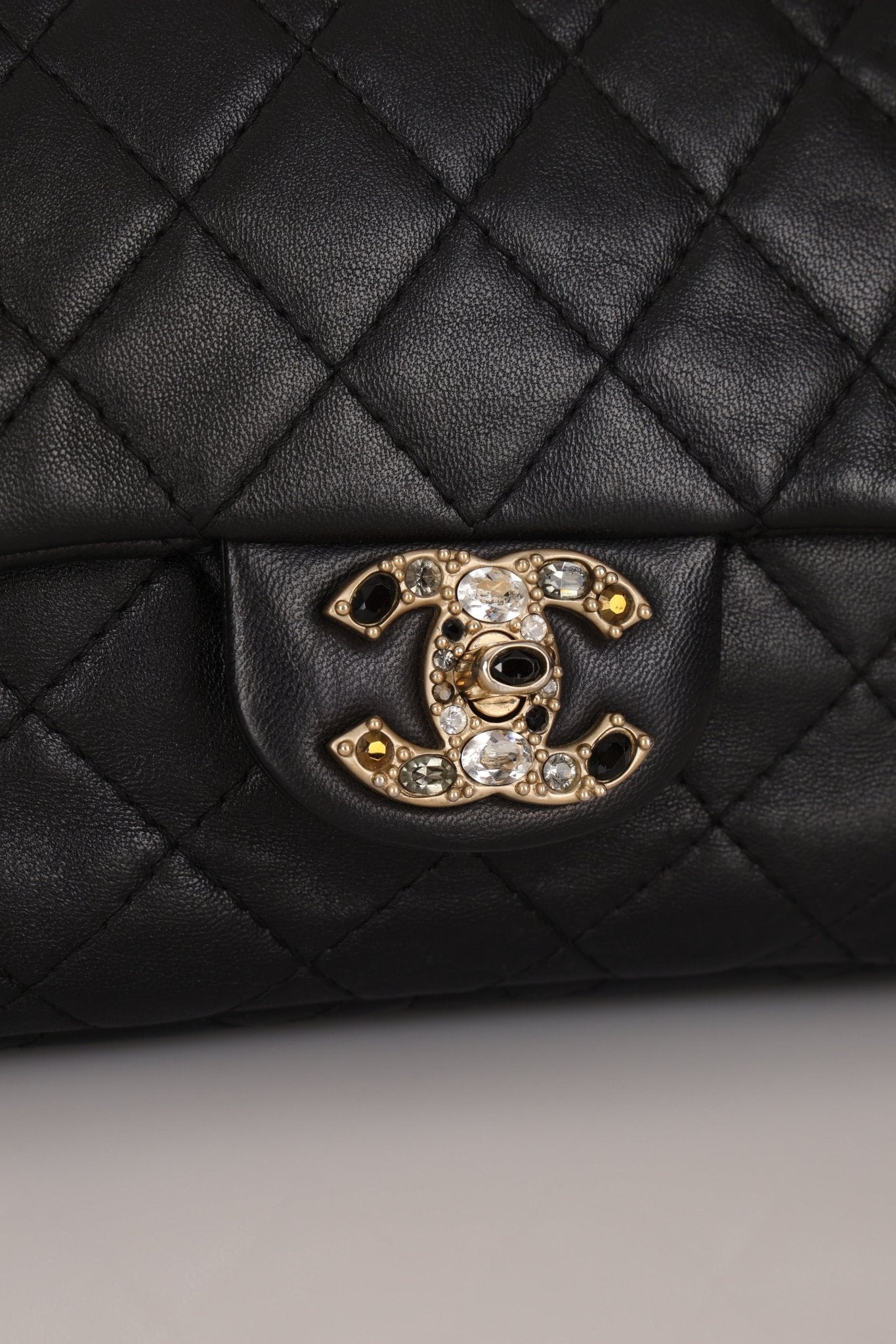 Chanel 2011 Lambskin Precious Jewels Small Single Flap - FashioNica