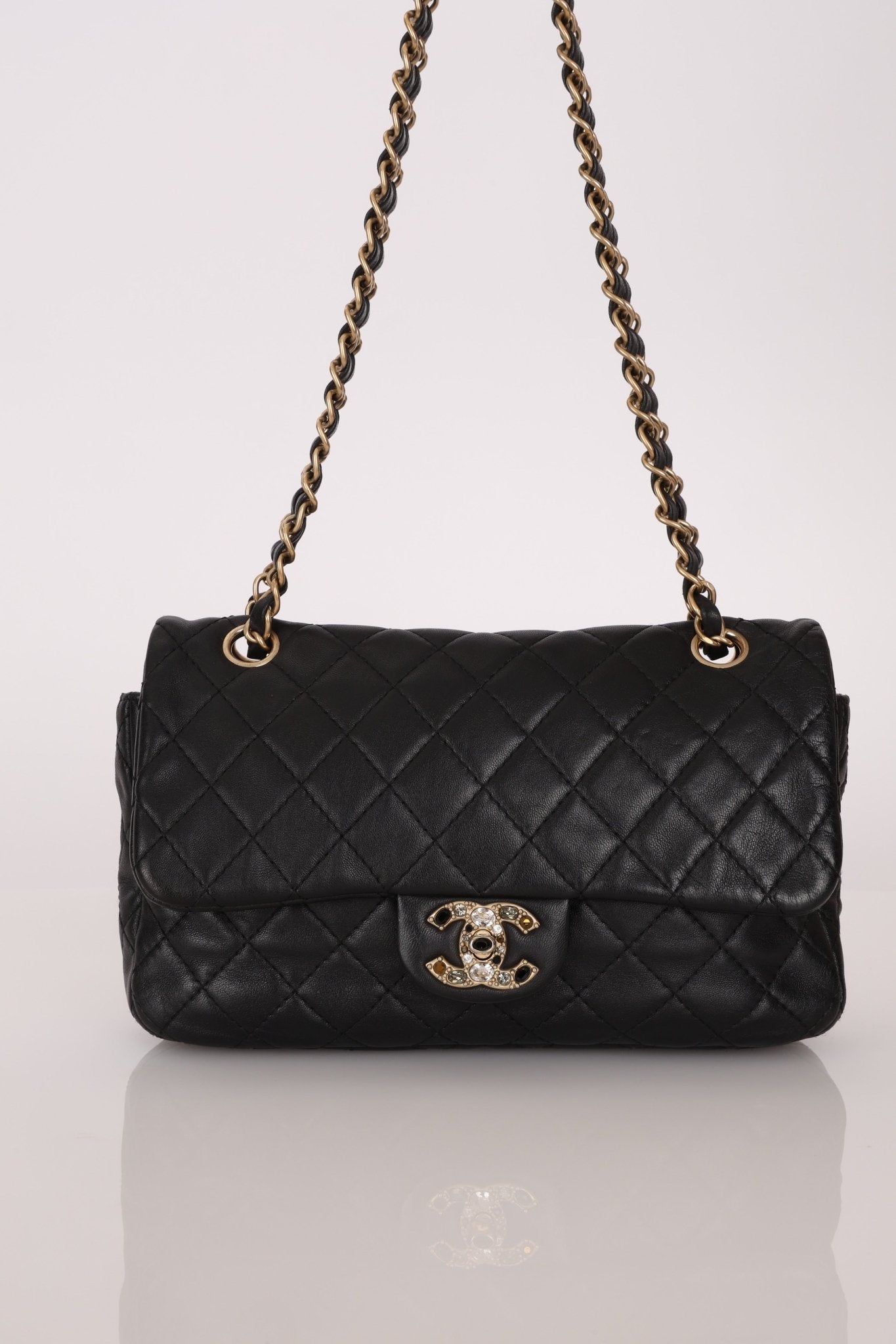Chanel 2011 Lambskin Precious Jewels Small Single Flap - FashioNica