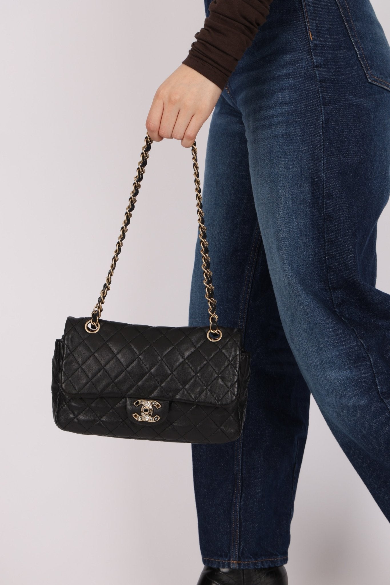 Chanel 2011 Lambskin Precious Jewels Small Single Flap - FashioNica