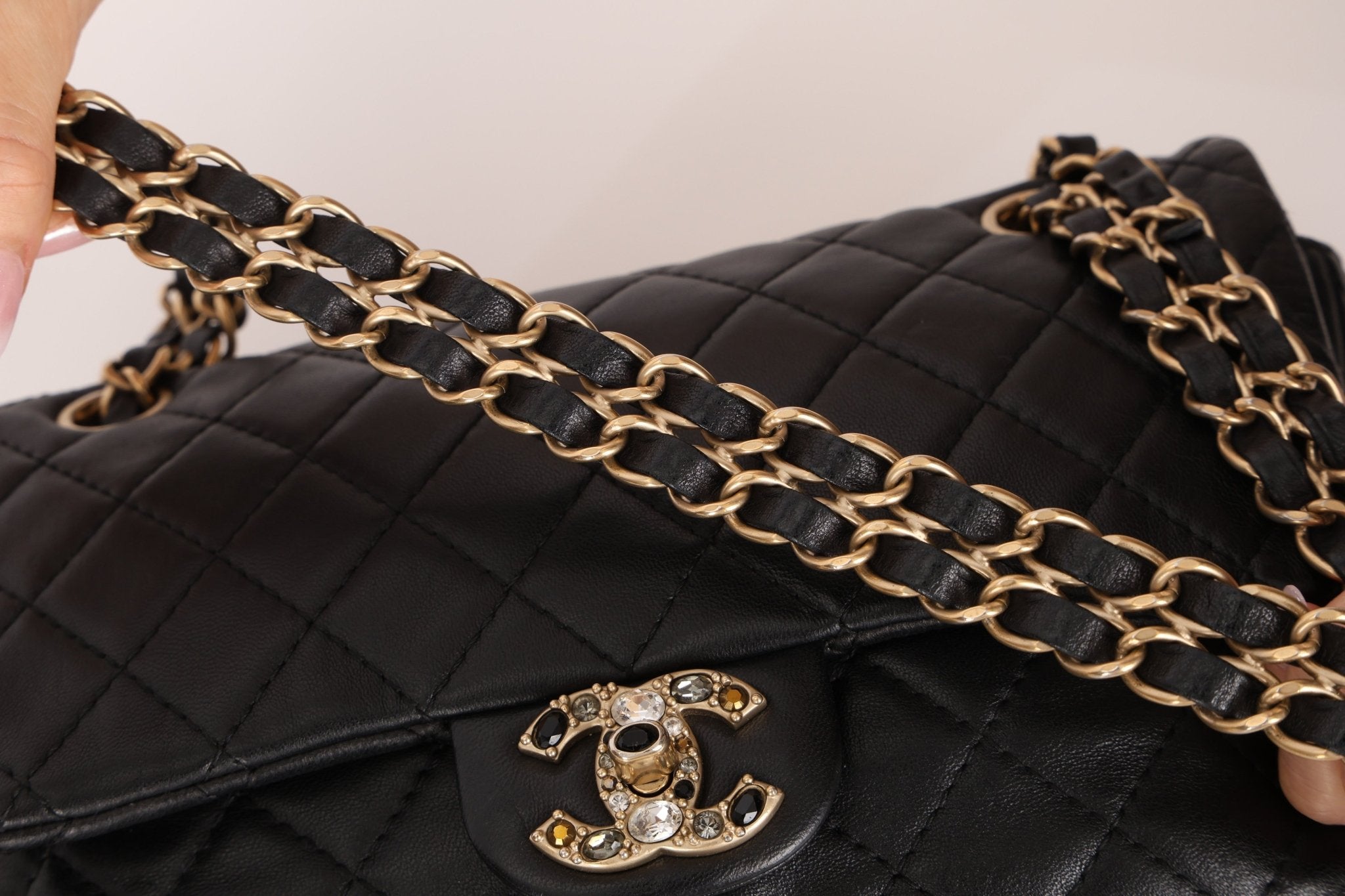 Chanel 2011 Lambskin Precious Jewels Small Single Flap - FashioNica