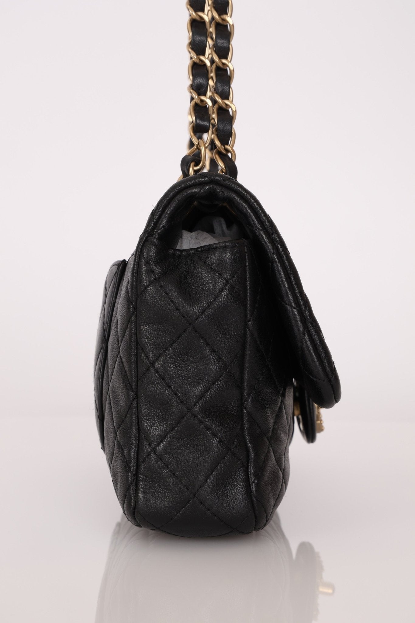 Chanel 2011 Lambskin Precious Jewels Small Single Flap - FashioNica