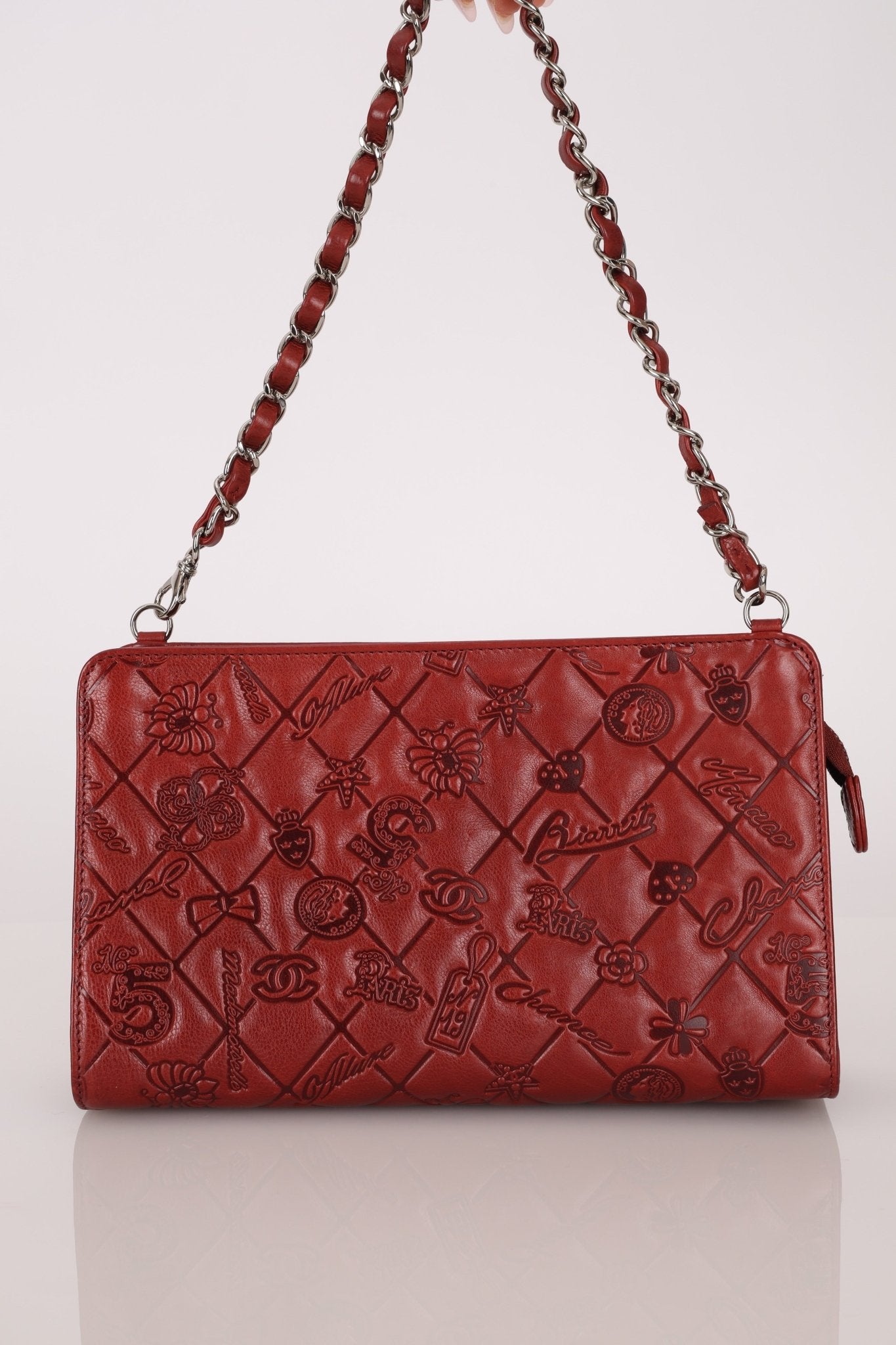 Chanel 2011 Paris - Biarritz Lucky Charms Embossed Pochette - FashioNica
