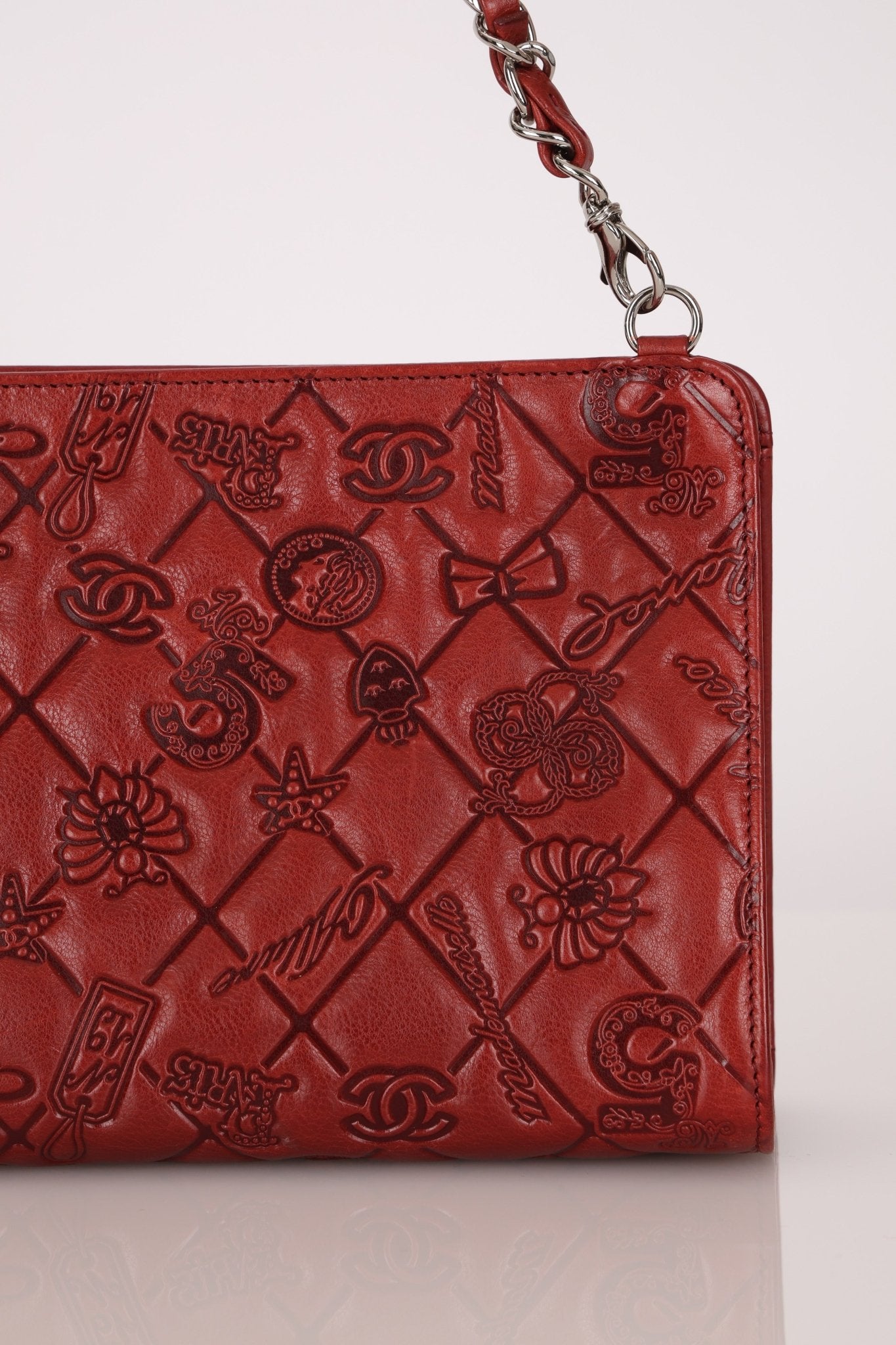 Chanel 2011 Paris - Biarritz Lucky Charms Embossed Pochette - FashioNica