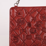 Chanel 2011 Paris - Biarritz Lucky Charms Embossed Pochette - FashioNica