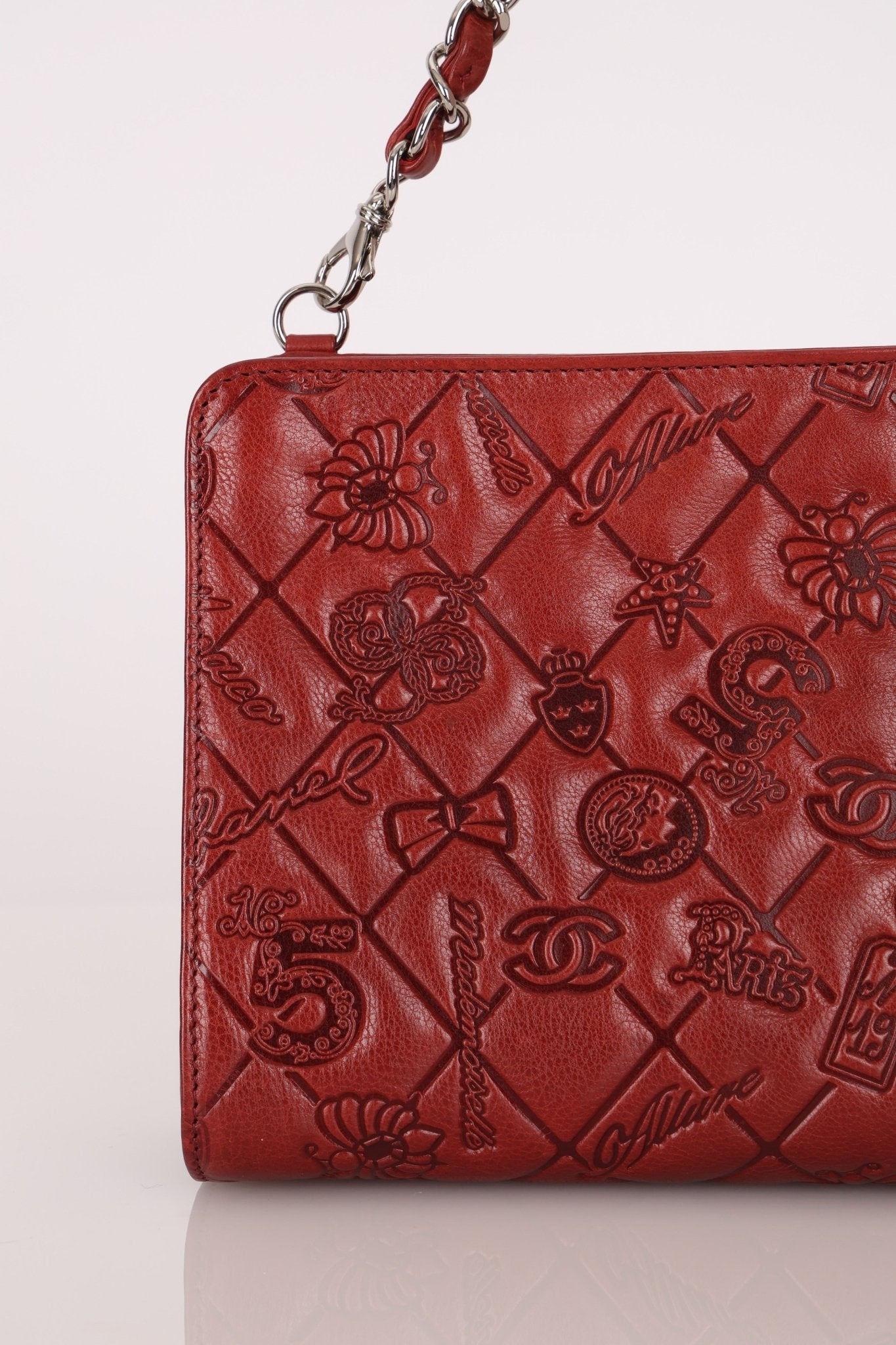Chanel 2011 Paris - Biarritz Lucky Charms Embossed Pochette - FashioNica