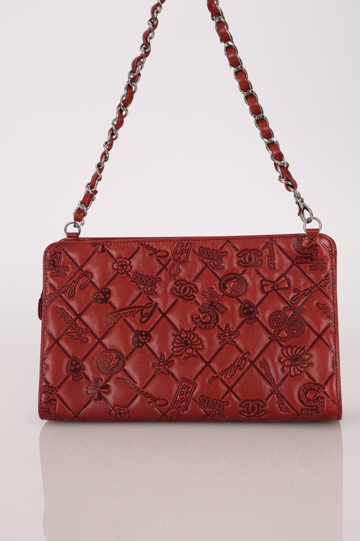 Chanel 2011 Paris - Biarritz Lucky Charms Embossed Pochette - FashioNica