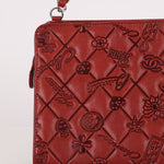 Chanel 2011 Paris - Biarritz Lucky Charms Embossed Pochette - FashioNica