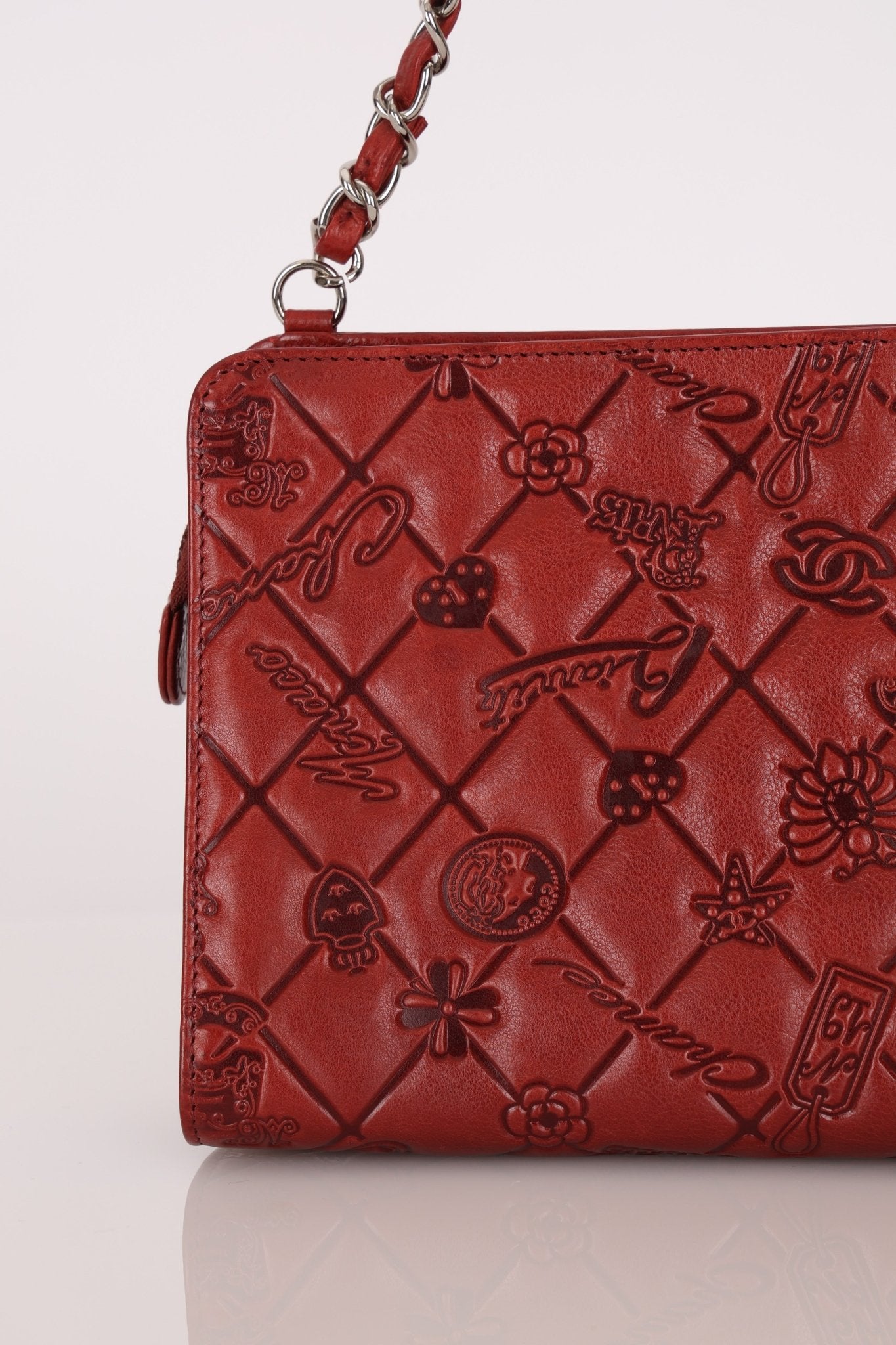 Chanel 2011 Paris - Biarritz Lucky Charms Embossed Pochette - FashioNica