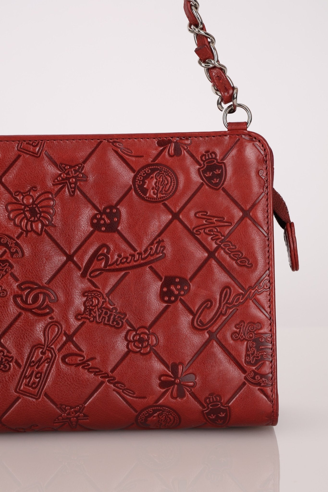 Chanel 2011 Paris - Biarritz Lucky Charms Embossed Pochette - FashioNica