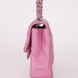 Chanel 2011 Pink Lambskin East West Flap Bag - FashioNica
