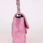 Chanel 2011 Pink Lambskin East West Flap Bag - FashioNica