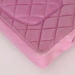 Chanel 2011 Pink Lambskin East West Flap Bag - FashioNica