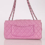 Chanel 2011 Pink Lambskin East West Flap Bag - FashioNica