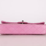 Chanel 2011 Pink Lambskin East West Flap Bag - FashioNica