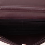 Chanel 2011 Plum Lambskin Wallet on Chain - FashioNica