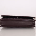 Chanel 2011 Plum Lambskin Wallet on Chain - FashioNica