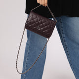 Chanel 2011 Plum Lambskin Wallet on Chain - FashioNica