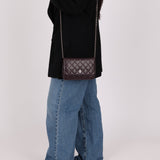 Chanel 2011 Plum Lambskin Wallet on Chain - FashioNica