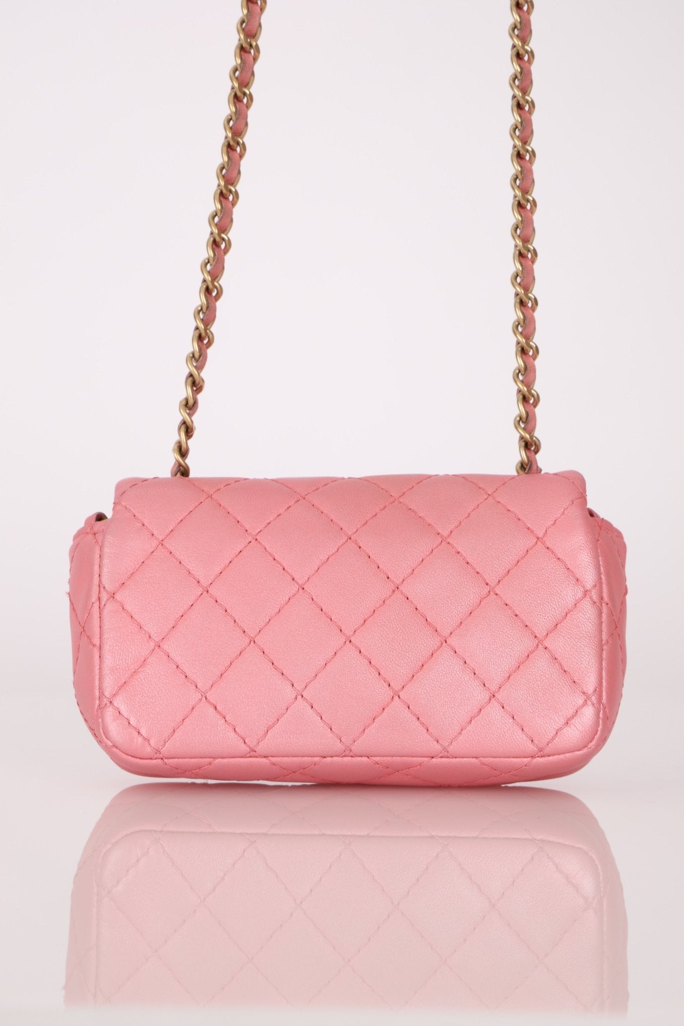 Chanel 2011 Precious Jewel Washed Calfskin Mini Flap Bag - FashioNica