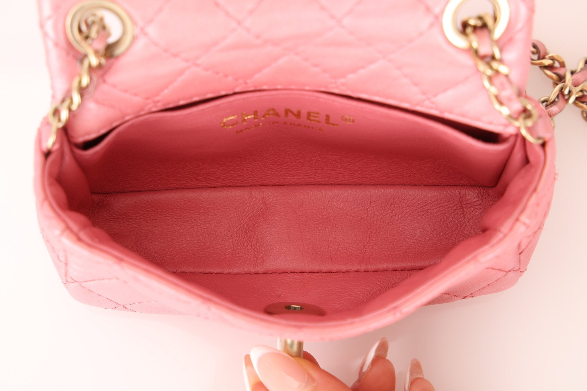 Chanel 2011 Precious Jewel Washed Calfskin Mini Flap Bag - FashioNica