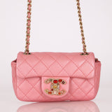 Chanel 2011 Precious Jewel Washed Calfskin Mini Flap Bag - FashioNica