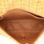 Chanel 2011 Raffia Tweed Single Flap Bag - FashioNica