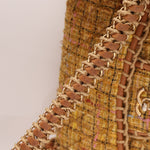 Chanel 2011 Raffia Tweed Single Flap Bag - FashioNica