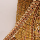 Chanel 2011 Raffia Tweed Single Flap Bag - FashioNica