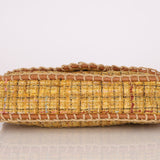 Chanel 2011 Raffia Tweed Single Flap Bag - FashioNica