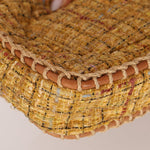 Chanel 2011 Raffia Tweed Single Flap Bag - FashioNica