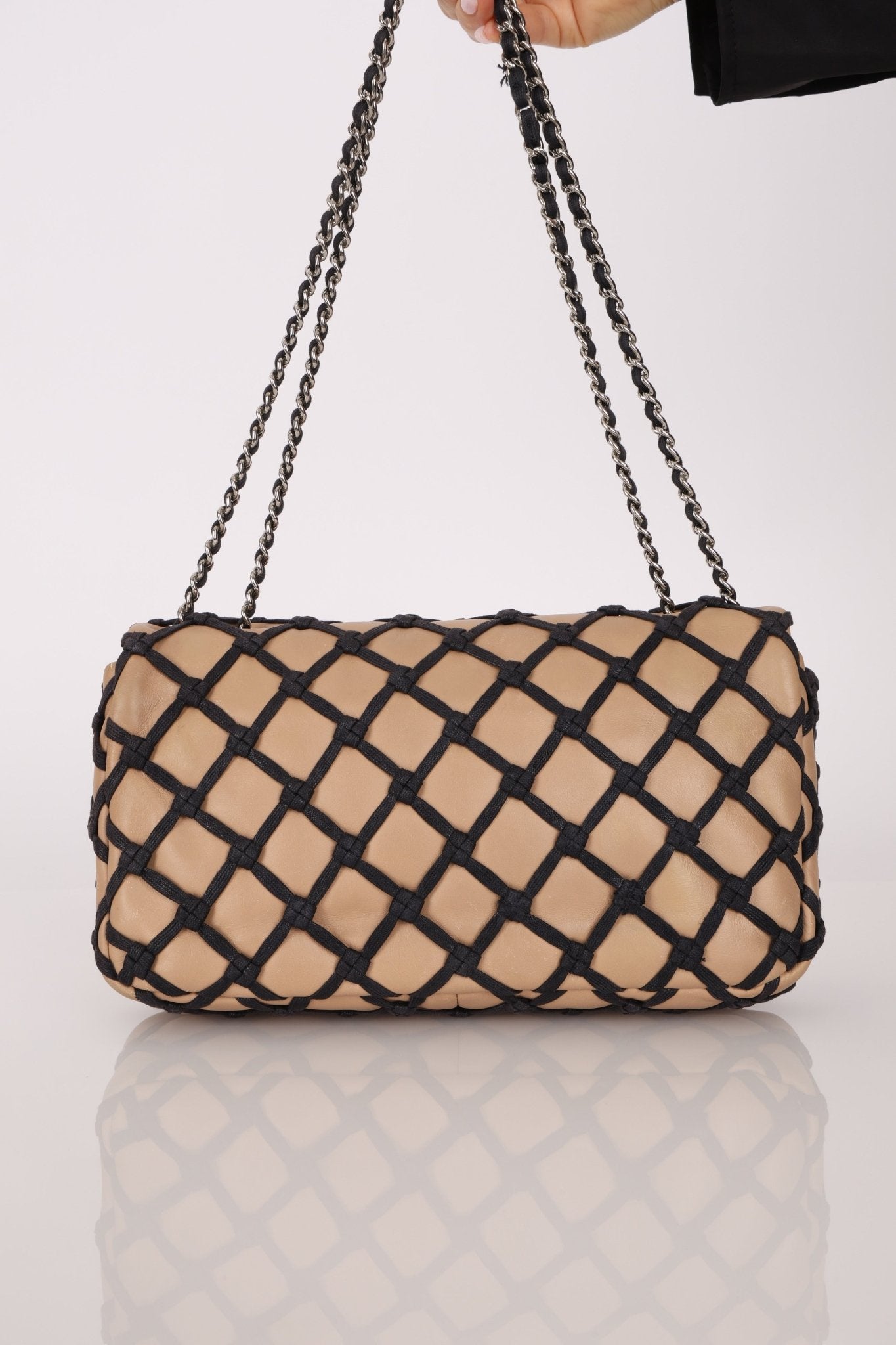 Chanel 2011 Saint - Tropez Medium Canebiers Single Flap - FashioNica