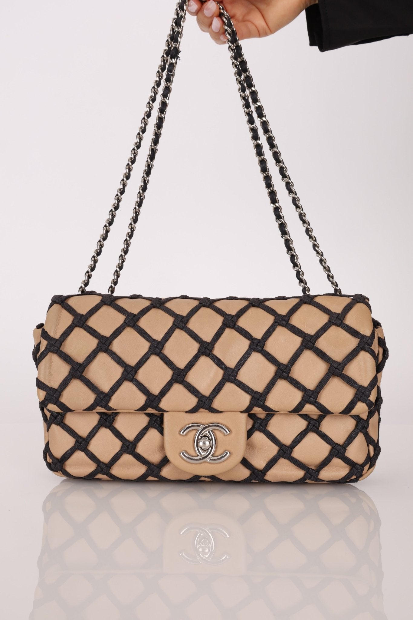 Chanel 2011 Saint - Tropez Medium Canebiers Single Flap - FashioNica