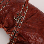 Chanel 2012 Aged Caviar Elastic CC Hobo - FashioNica