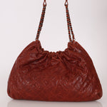 Chanel 2012 Aged Caviar Elastic CC Hobo - FashioNica