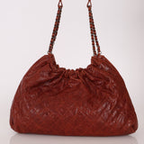 Chanel 2012 Aged Caviar Elastic CC Hobo - FashioNica