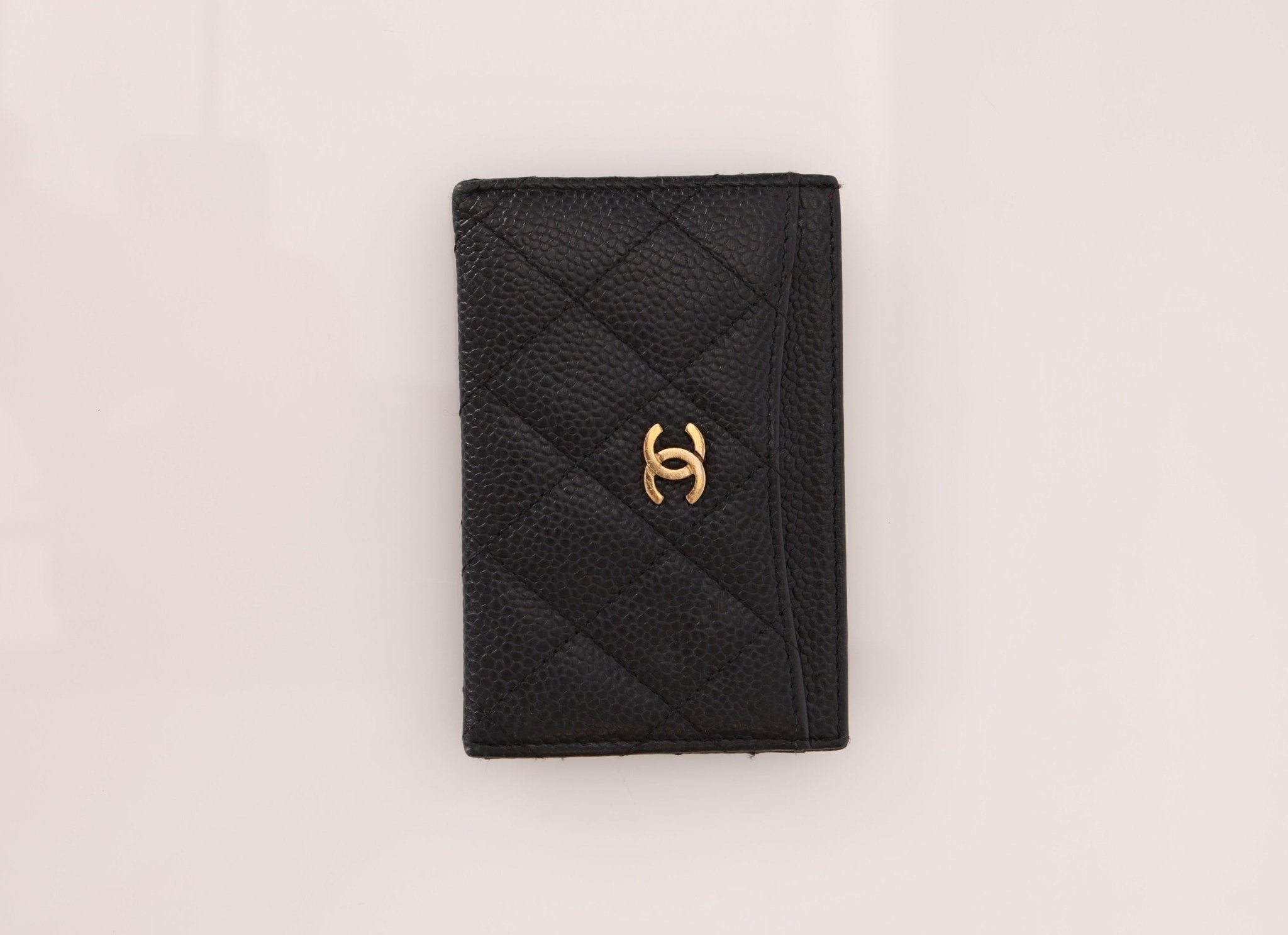 Chanel 2012 Caviar Cardholder - FashioNica