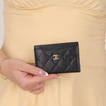 Chanel 2012 Caviar Cardholder - FashioNica