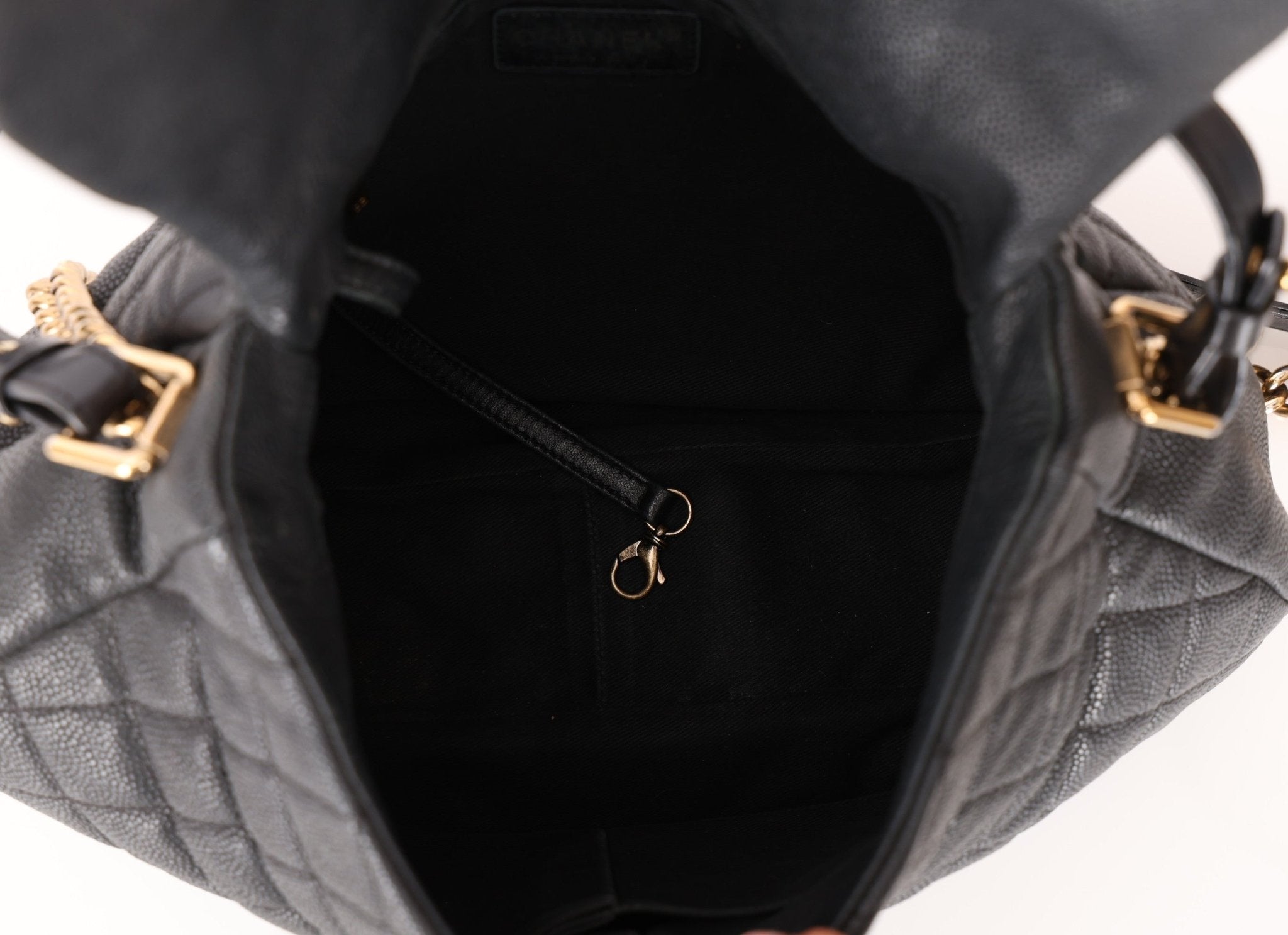 Chanel 2012 Caviar Country Chic Flap Messenger Bag - FashioNica