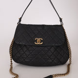 Chanel 2012 Caviar Country Chic Flap Messenger Bag - FashioNica