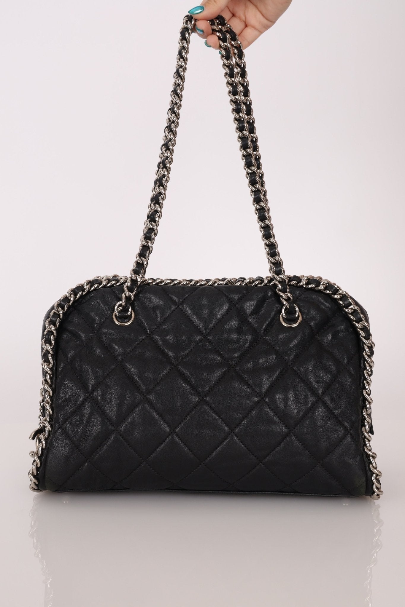 Chanel 2012 Cruise Calfskin Chain Around Bowler Bag - FashioNica