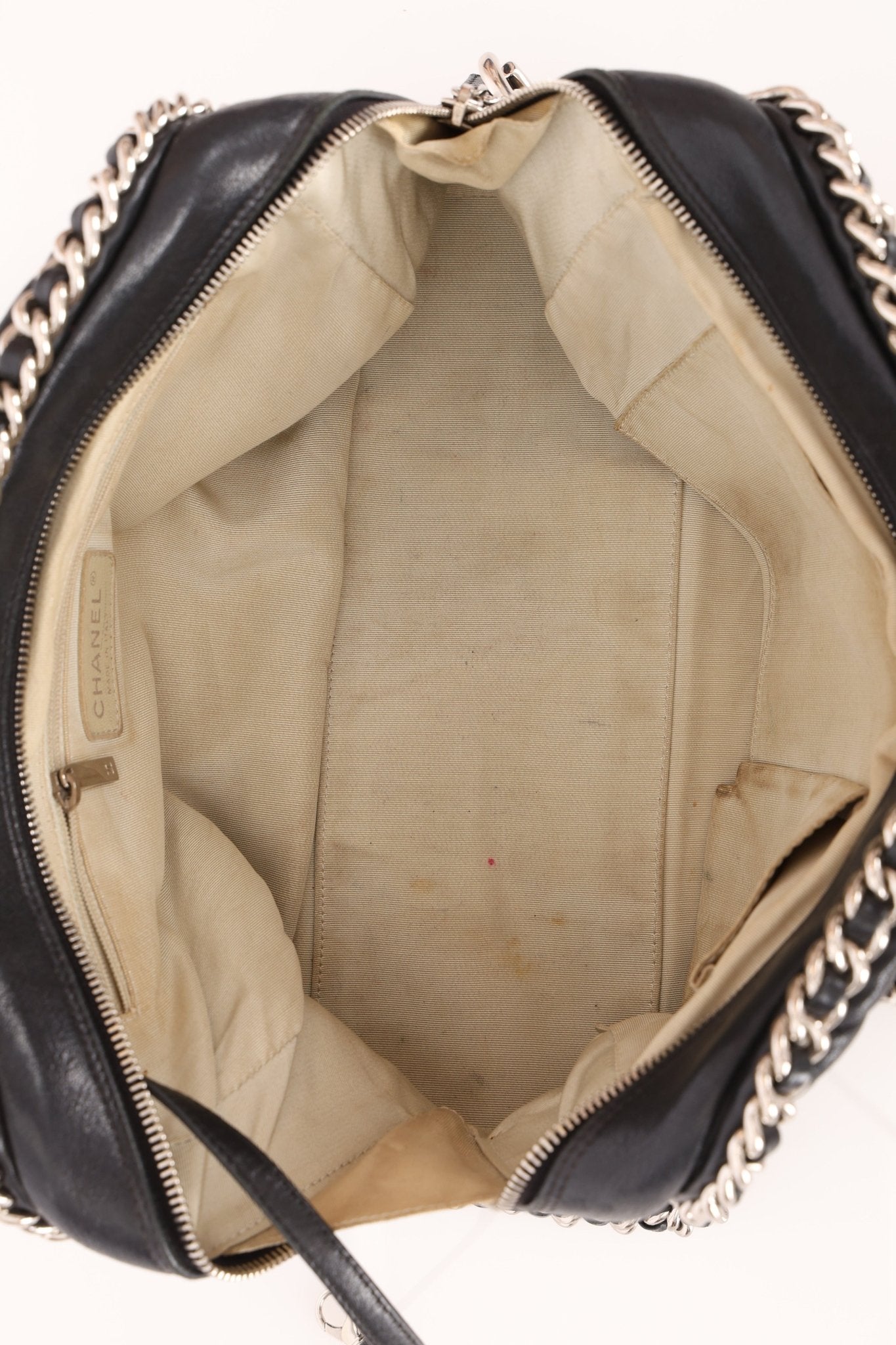 Chanel 2012 Cruise Calfskin Chain Around Bowler Bag - FashioNica