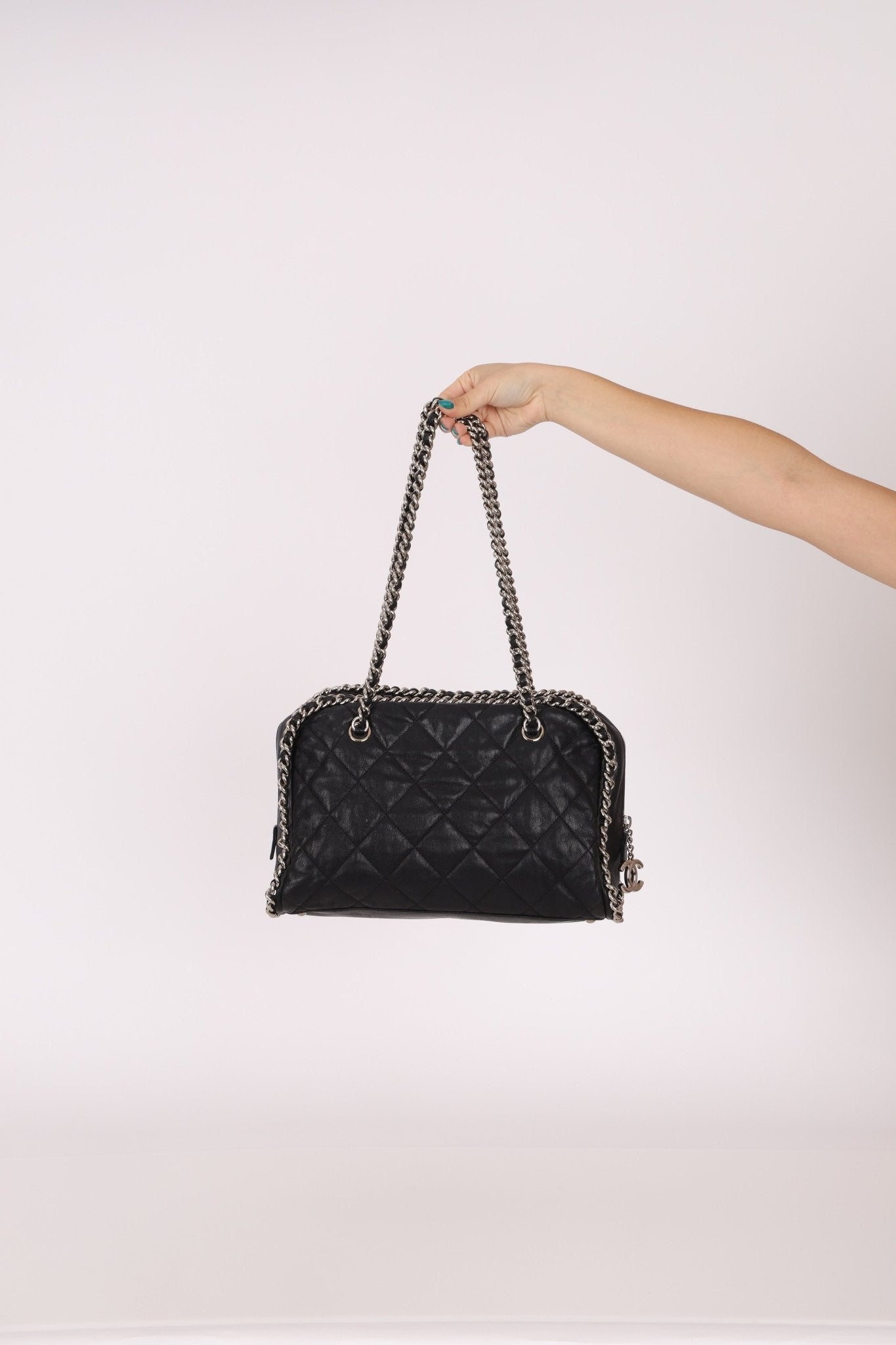 Chanel 2012 Cruise Calfskin Chain Around Bowler Bag - FashioNica