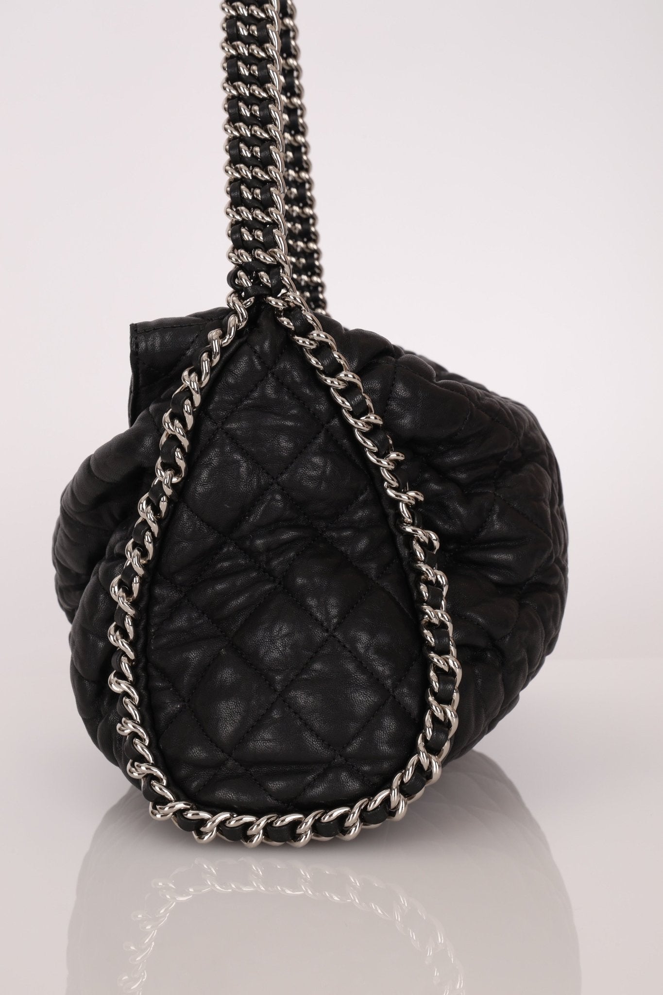 Chanel 2012 Cruise Calfskin Chain Around Bowler Bag - FashioNica