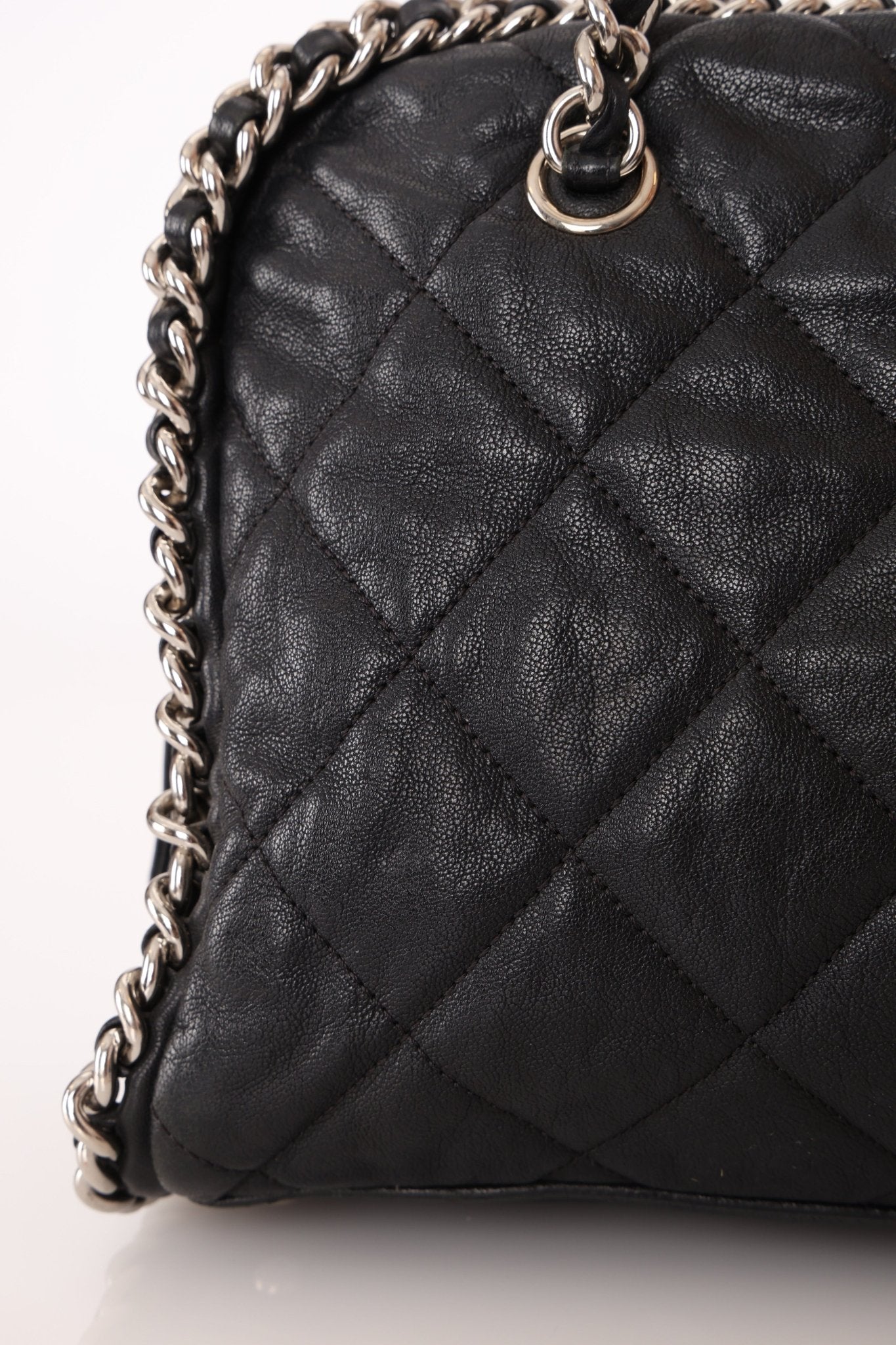 Chanel 2012 Cruise Calfskin Chain Around Bowler Bag - FashioNica